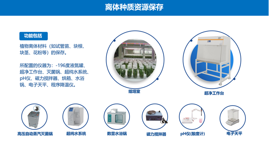 離體種質資源保存